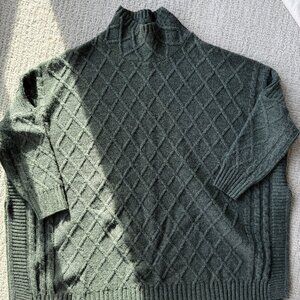 Mersea Knit Turtleneck Tunic Sweater EUC